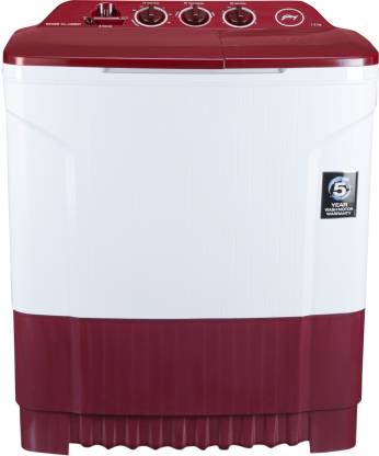 Godrej 7.2 kg semi-automatic top loading washing machine